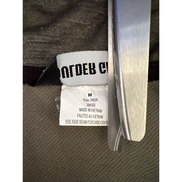 Boulder Gear 1/4 Zip Shirt Men Medium Gray Performance Athletic Base Layer - Picture 7 of 10